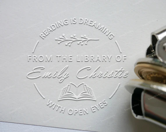 Embossing Stamp 2" Shiny EM Pocket Seal Stamp In Pakistan