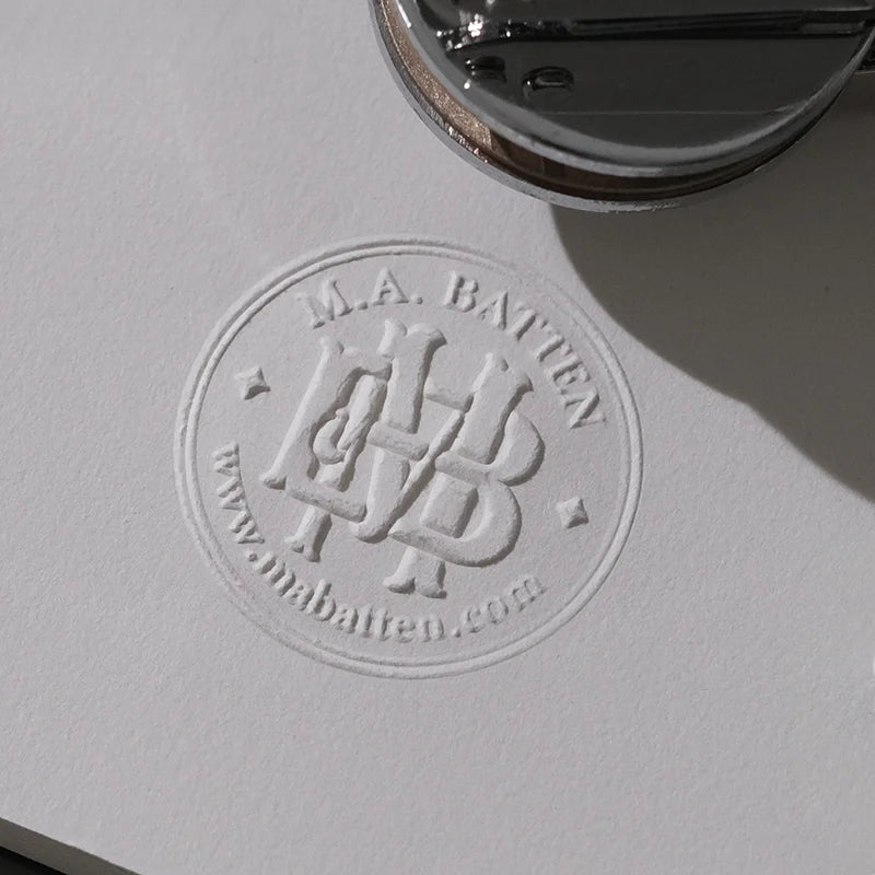 Embossing Stamp 2" Shiny EM Pocket Seal Stamp In Pakistan