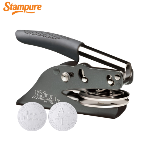 Embossing Stamp 2" Shiny EM Pocket Seal Stamp In Pakistan